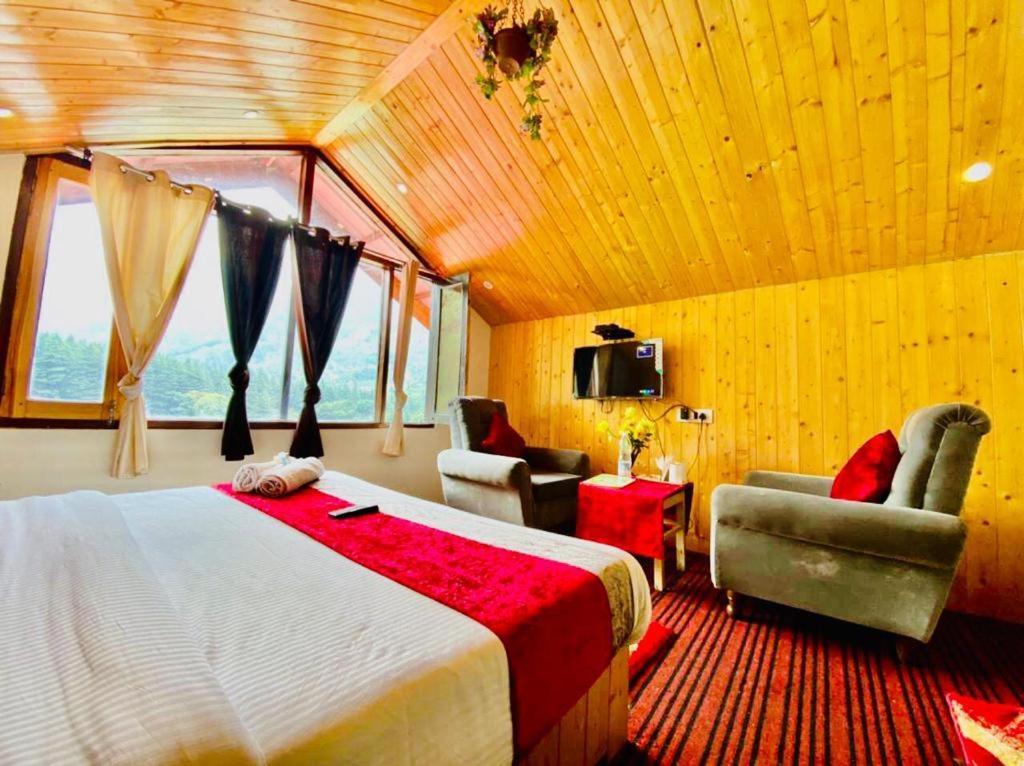 Hotel In Manali With Mountain View Near Mall Road Extérieur photo